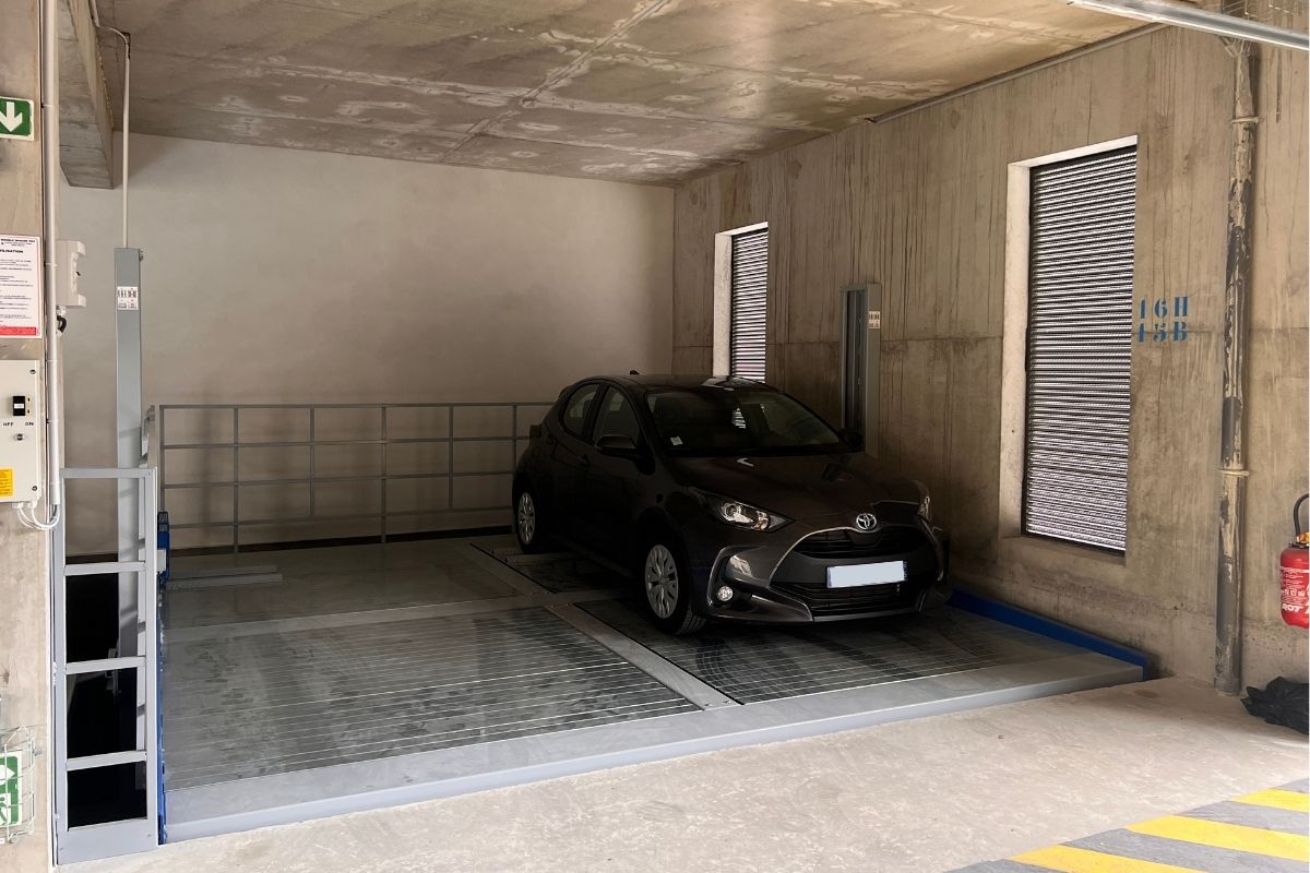 Parking mécanisé avec système Parklift