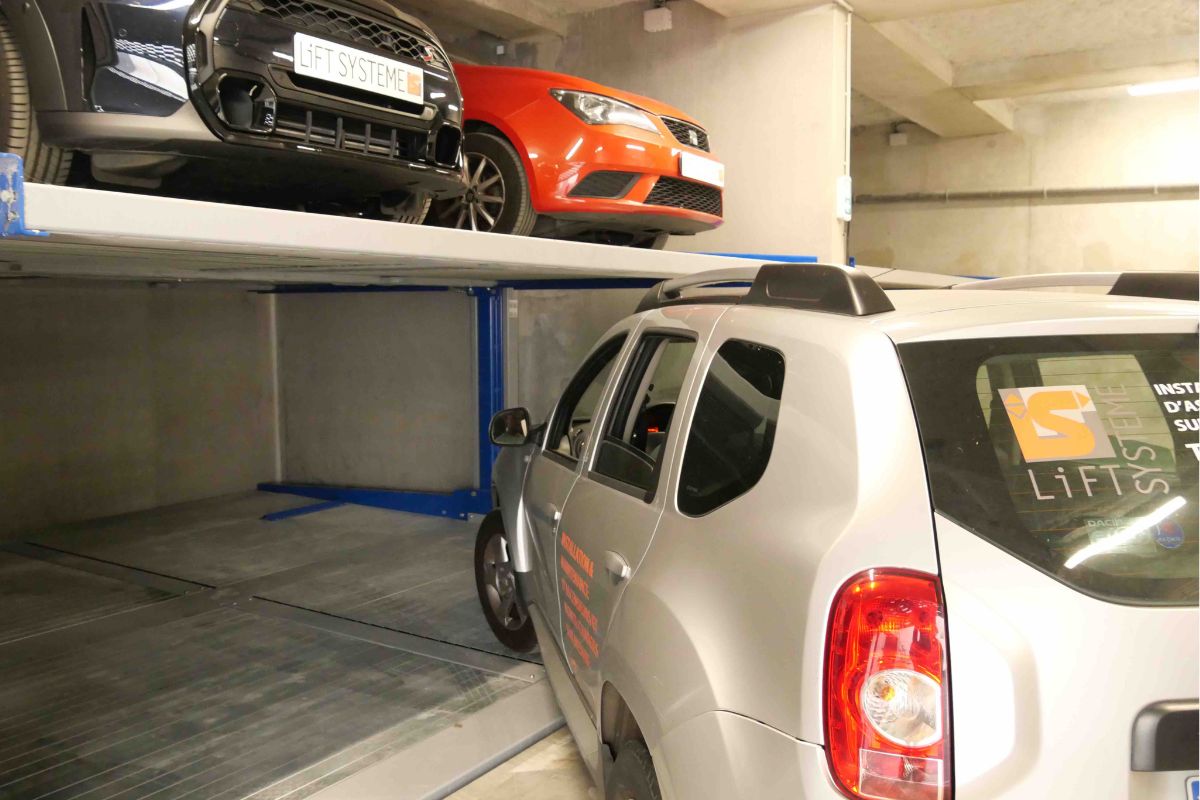 Installation de parking mécanisé Parklift