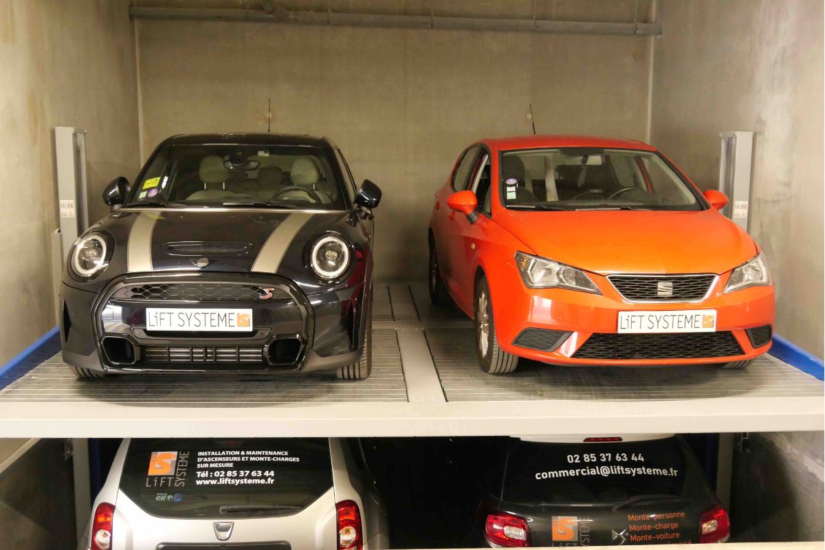 Solution de rangement et stationnement automobile Parklift